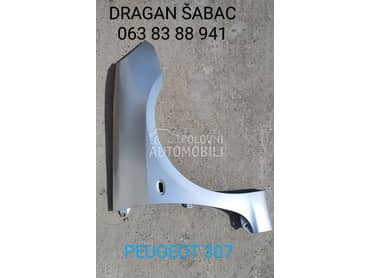 Blatobran i krilo za Peugeot 206, 308, 106 ... od 1996. do 2012. god.