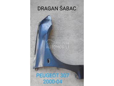 Blatobran i krilo za Peugeot 206, 308, 106 ... od 1996. do 2012. god.