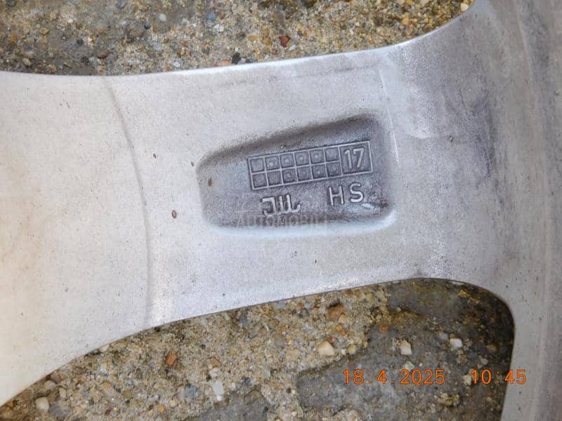 Aluminijumske felne Dezent 17" 5 x 108