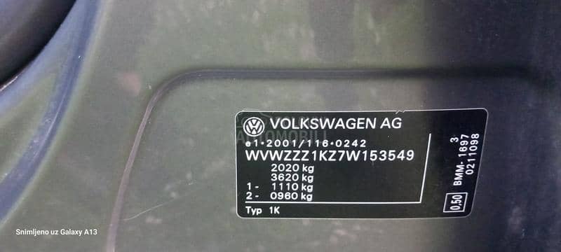 Volkswagen Golf 5 4x4