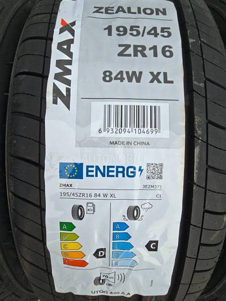 Zmax 195/45 R16 Letnja