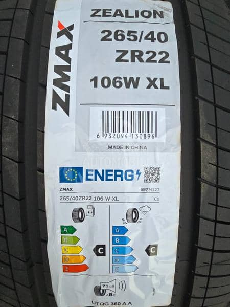 Zmax 265/40 R22 Letnja
