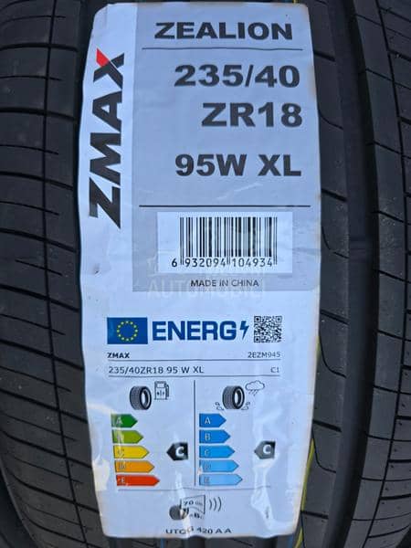 Zmax 235/40 R18 Letnja