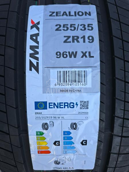 Zmax 255/35 R19 Letnja