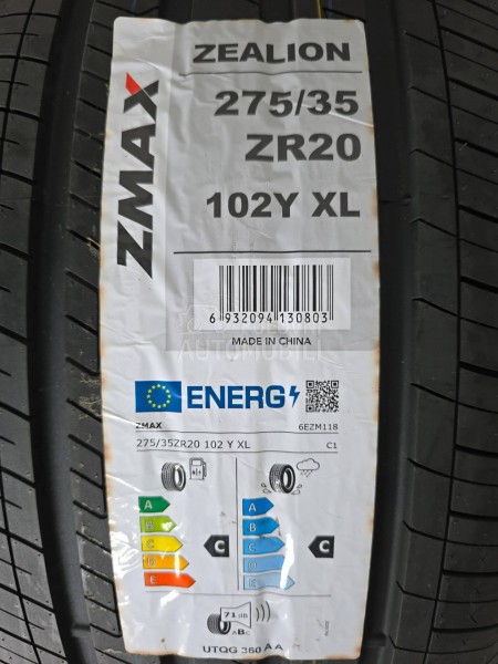 Zmax 275/35 R20 Letnja