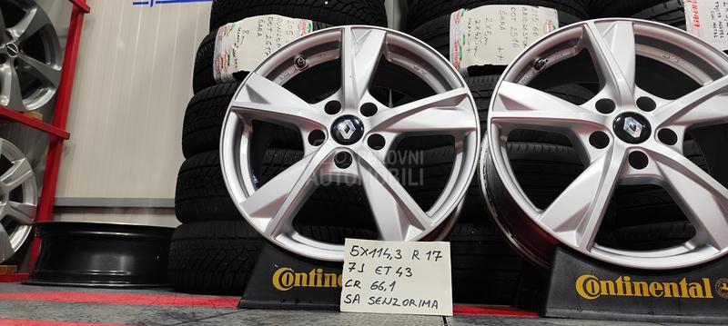 Aluminijumske felne  17" 5 x 114.3