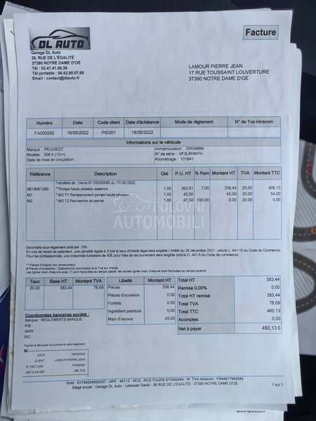 Peugeot 308 1.2 ALLURE N.OVO