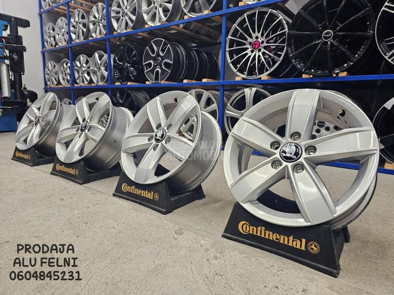 Aluminijumske felne SKODA 17" 5 x 112