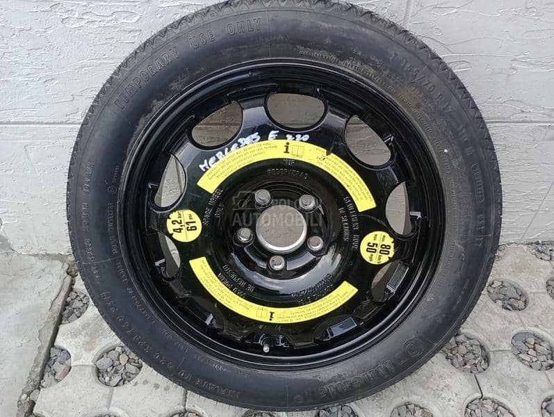Čelične felne mercedes 17" 5 x 112