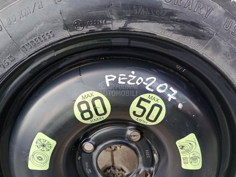 Čelične felne pezo,citroen 15" 4 x 108