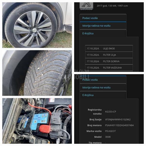 Peugeot 3008 2.0 blue hdi Gt