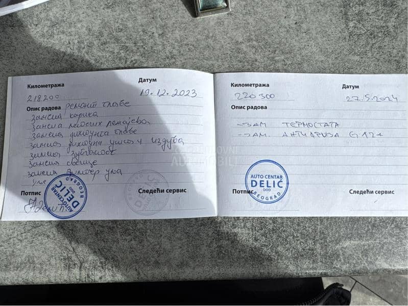 Opel Zafira 1.6 METAN ZA MOTOR