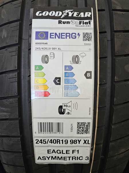 Goodyear 275/35 R19 Letnja