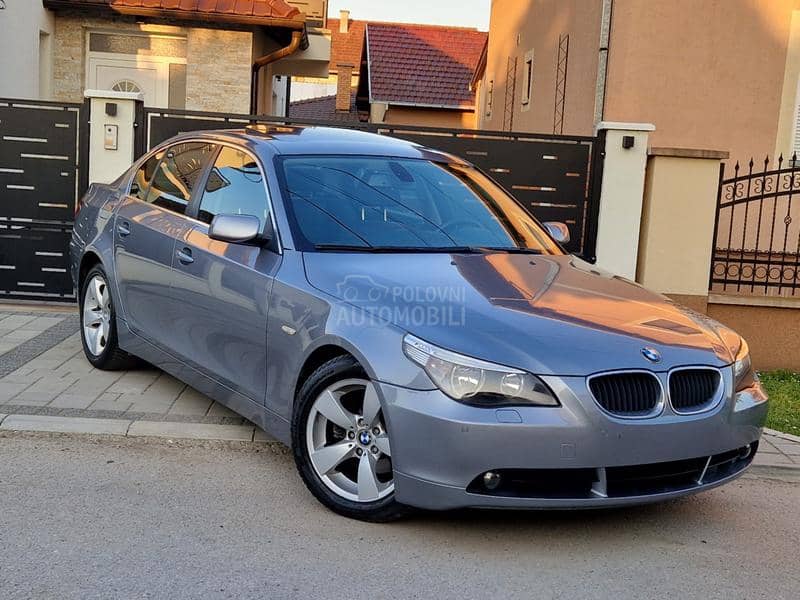 BMW 520 2.0d/NAV/KOŽA/ŠIBER