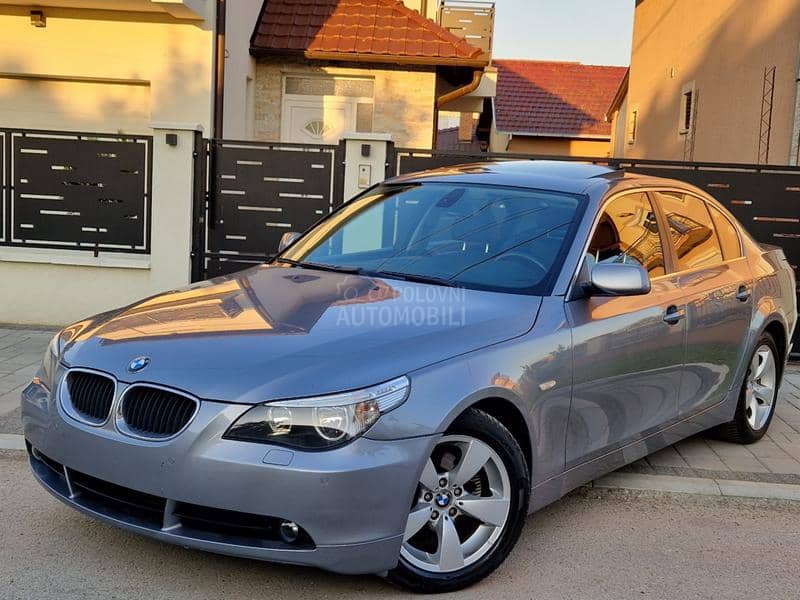 BMW 520 2.0d/NAV/KOŽA/ŠIBER