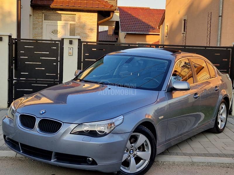 BMW 520 2.0d/NAV/KOŽA/ŠIBER