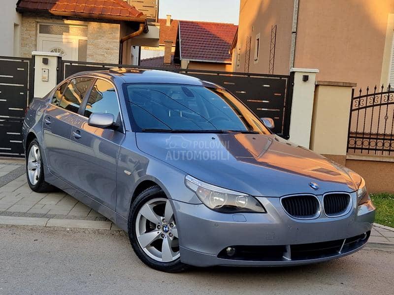 BMW 520 2.0d/NAV/KOŽA/ŠIBER