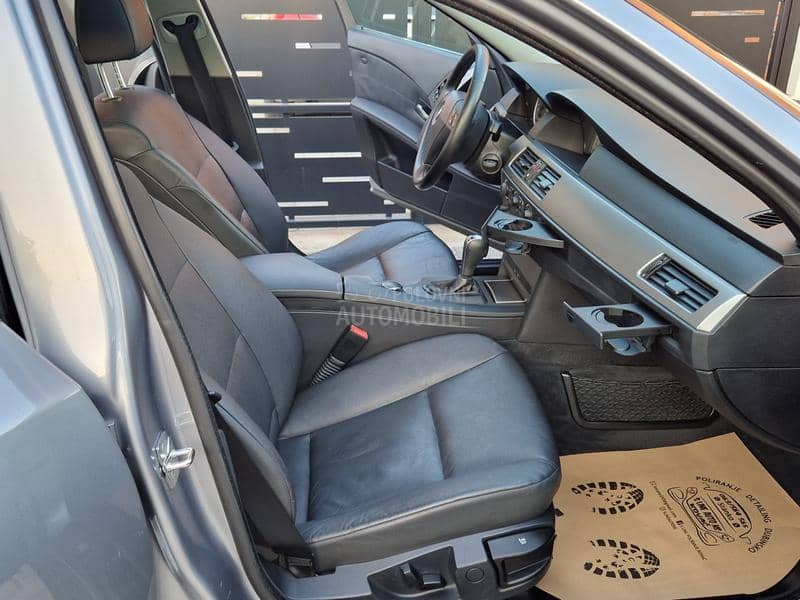 BMW 520 2.0d/NAV/KOŽA/ŠIBER