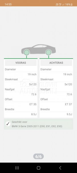 Aluminijumske felne BMW Awus racing 19" 5 x 120