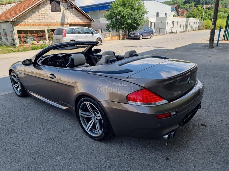 BMW M6 CABRIO V10 5.0 BMW M6 CABRIO V10 5.0