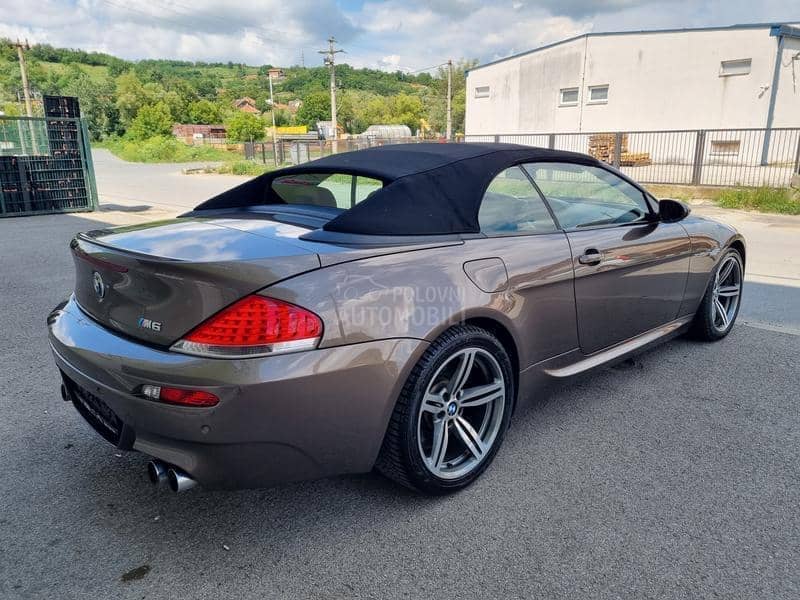 BMW M6 CABRIO V10 5.0 BMW M6 CABRIO V10 5.0