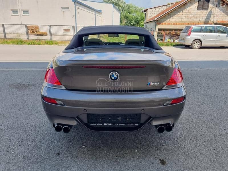 BMW M6 CABRIO V10 5.0 BMW M6 CABRIO V10 5.0