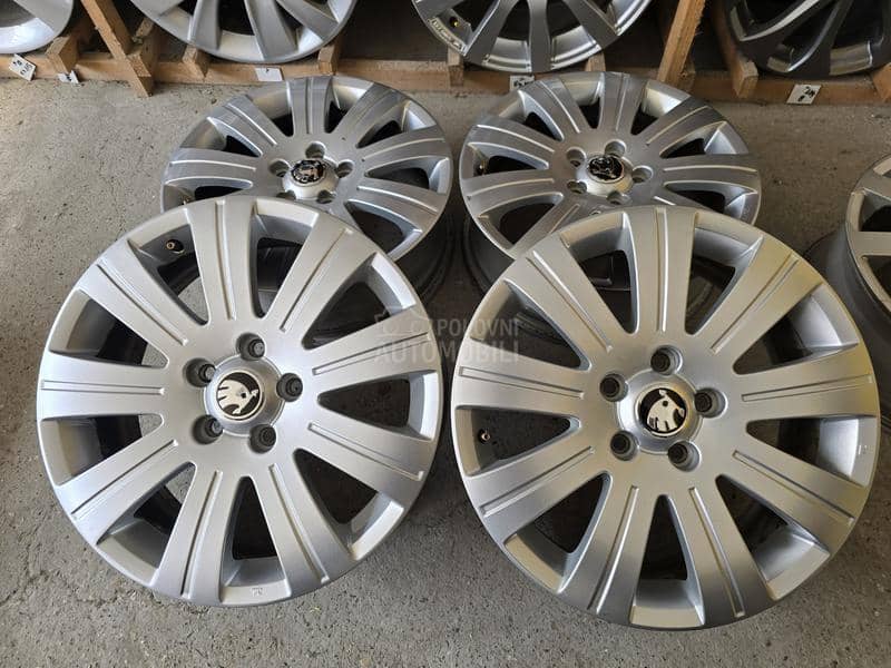 Aluminijumske felne skoda 17" 5 x 112