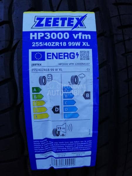Zeetex 255/40 R18 Letnja