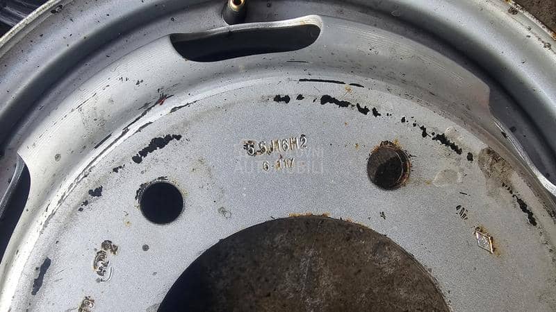Čelične felne  16" 6 x 180