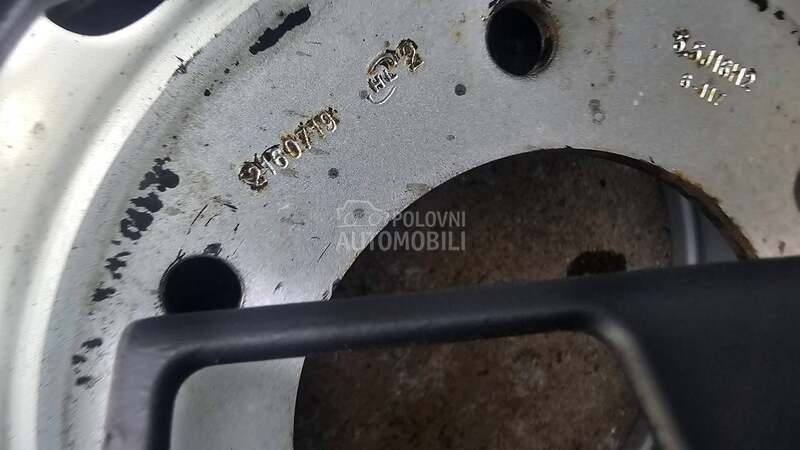 Čelične felne  16" 6 x 180