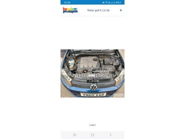 motor za Volkswagen Golf 6 od 2008. do 2012. god.
