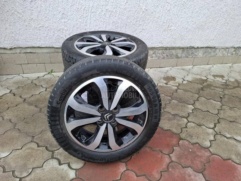 Aluminijumske felne citroen 15" 4 x 100