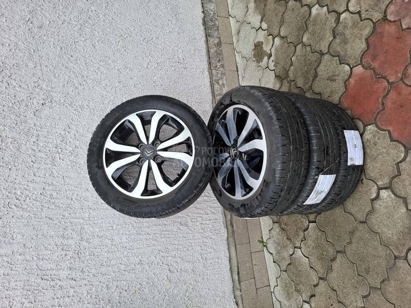 Aluminijumske felne citroen 15" 4 x 100