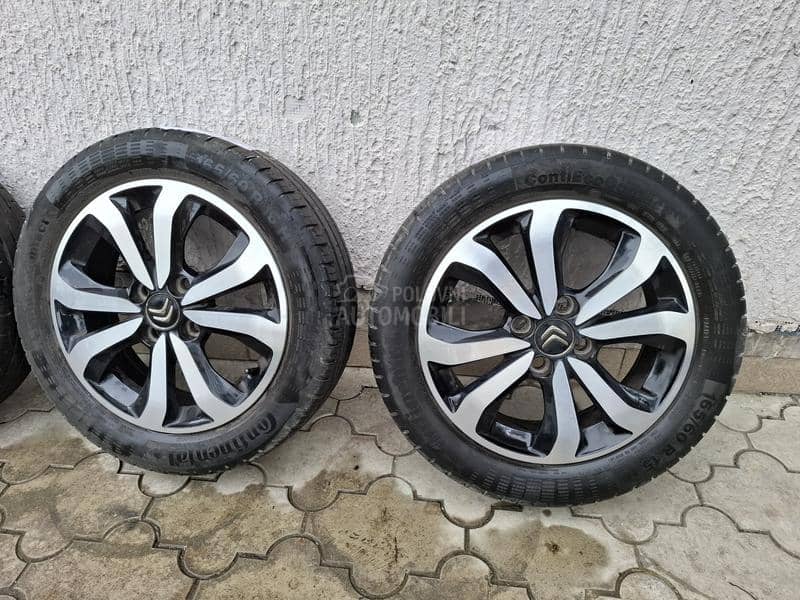 Aluminijumske felne citroen 15" 4 x 100
