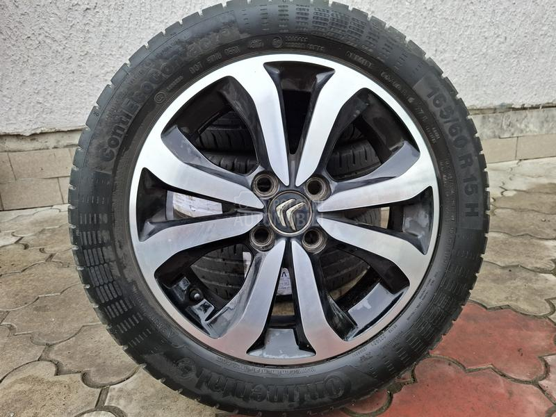 Aluminijumske felne citroen 15" 4 x 100