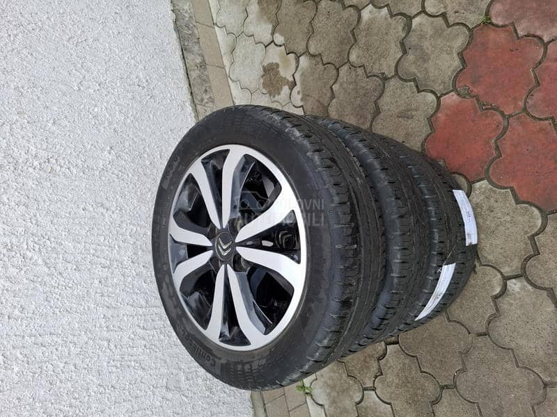 Aluminijumske felne citroen 15" 4 x 100