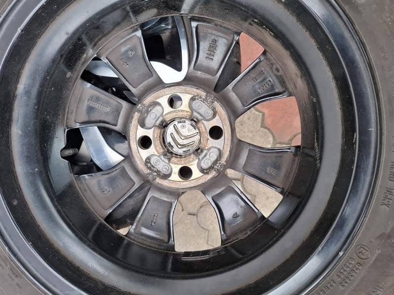 Aluminijumske felne citroen 15" 4 x 100