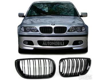 E46 m-grill dupli /maska za BMW 320d, 315, 316 ... od 1996. do 2006. god.