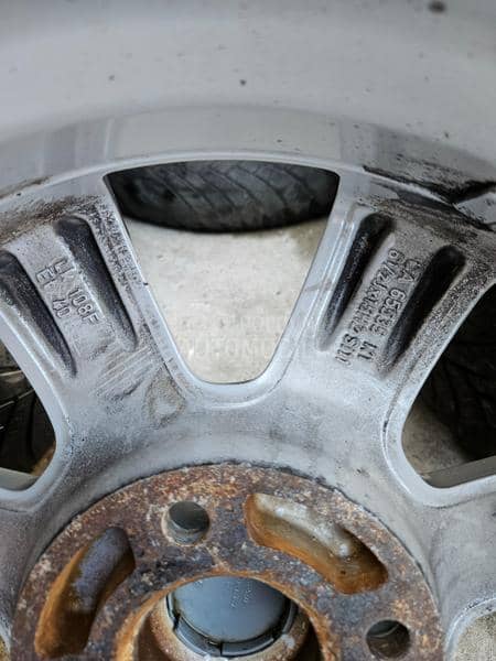 Aluminijumske felne BORBET 15" 4 x 108