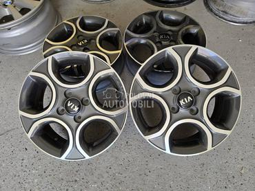 Aluminijumske felne kia , tojota 15" 4 x 100