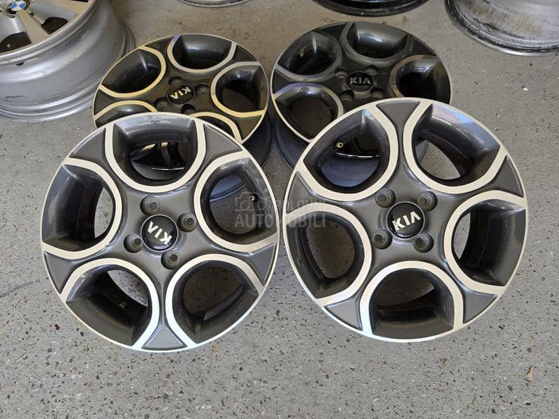Aluminijumske felne kia , tojota 15" 4 x 100