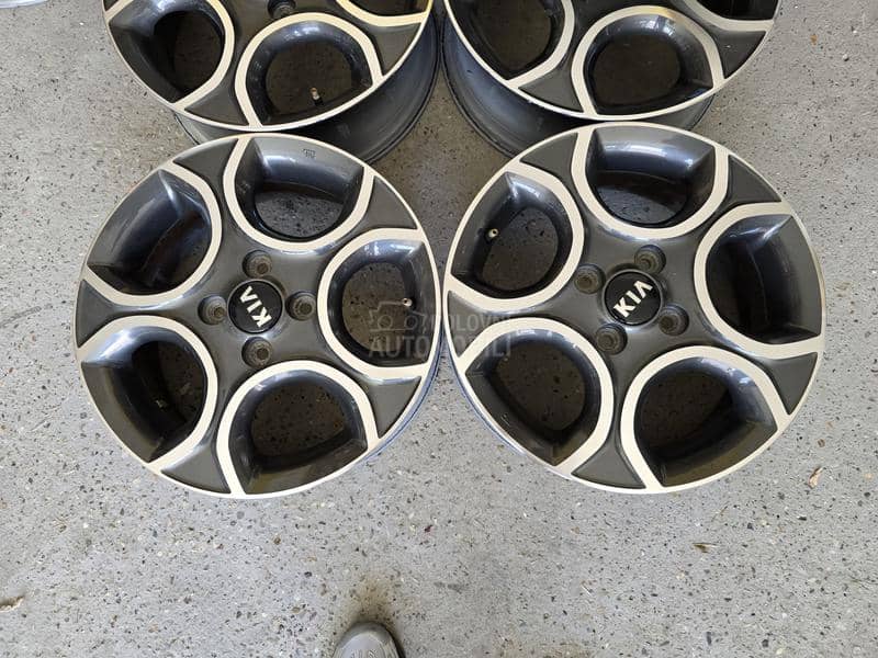 Aluminijumske felne kia , tojota 15" 4 x 100