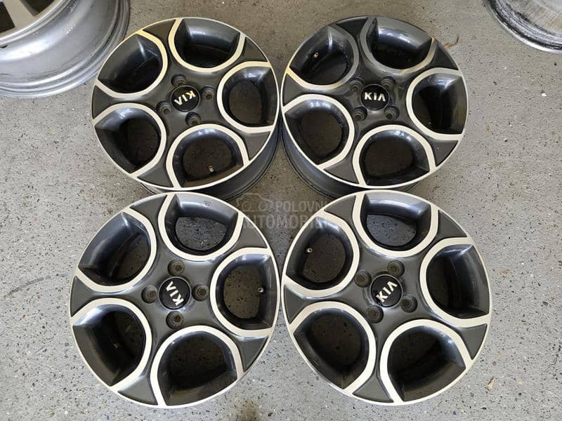 Aluminijumske felne kia , tojota 15" 4 x 100