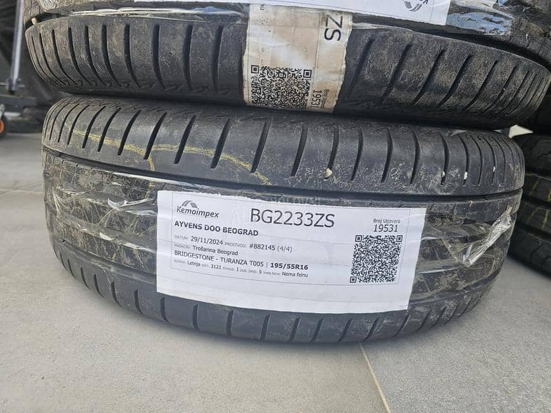 Bridgestone 195/55 R16 Letnja