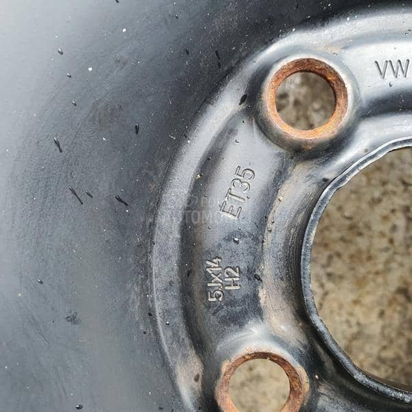 Čelične felne vw 14" 4 x 100