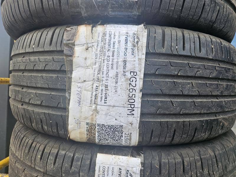 Continental 215/60 R16 Letnja