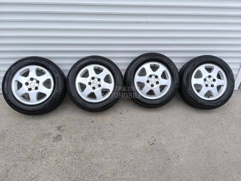 Aluminijumske felne Opel Astra Zafira 15" 5 x 110