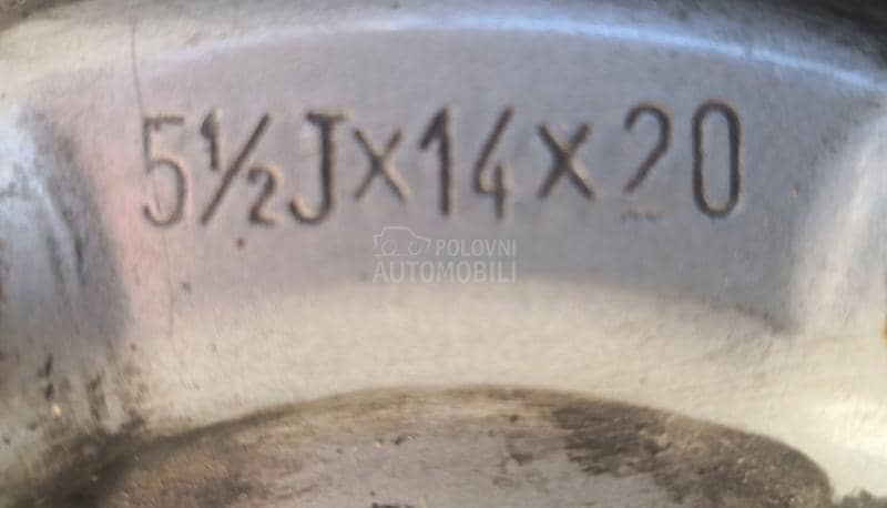 Čelične felne VOLVO 14" 5 x 108