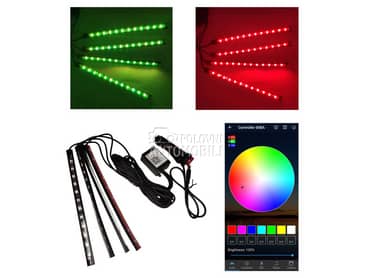 RGB led trake 4 stapa aplikac.  