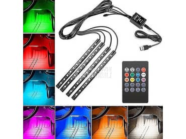 RGB Led trake 4 stapa daljinsk  